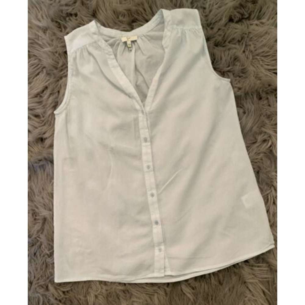 Joie Light Blue 100% Cotton Blouse Size XS